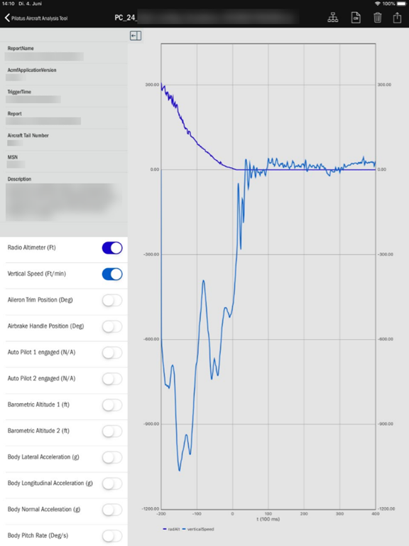 PC-24 Technical Data Analyzer screenshot 3