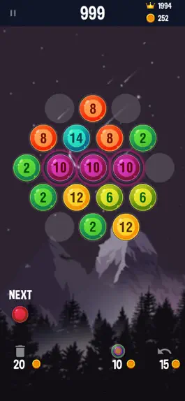 Game screenshot Merge Hexa - Number Up 8 hack