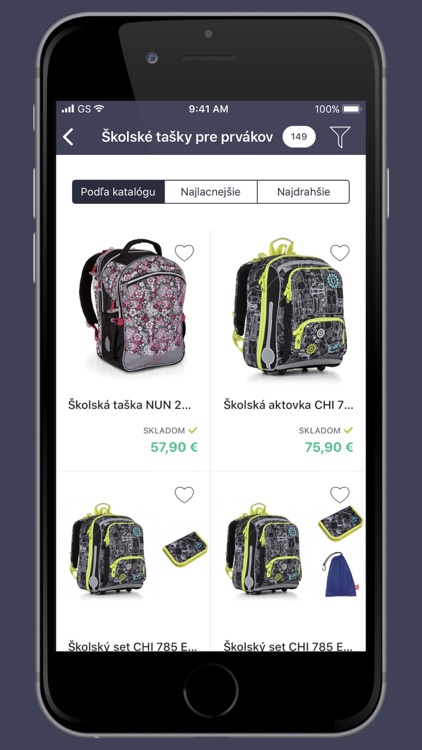 Školské a študentské batohy