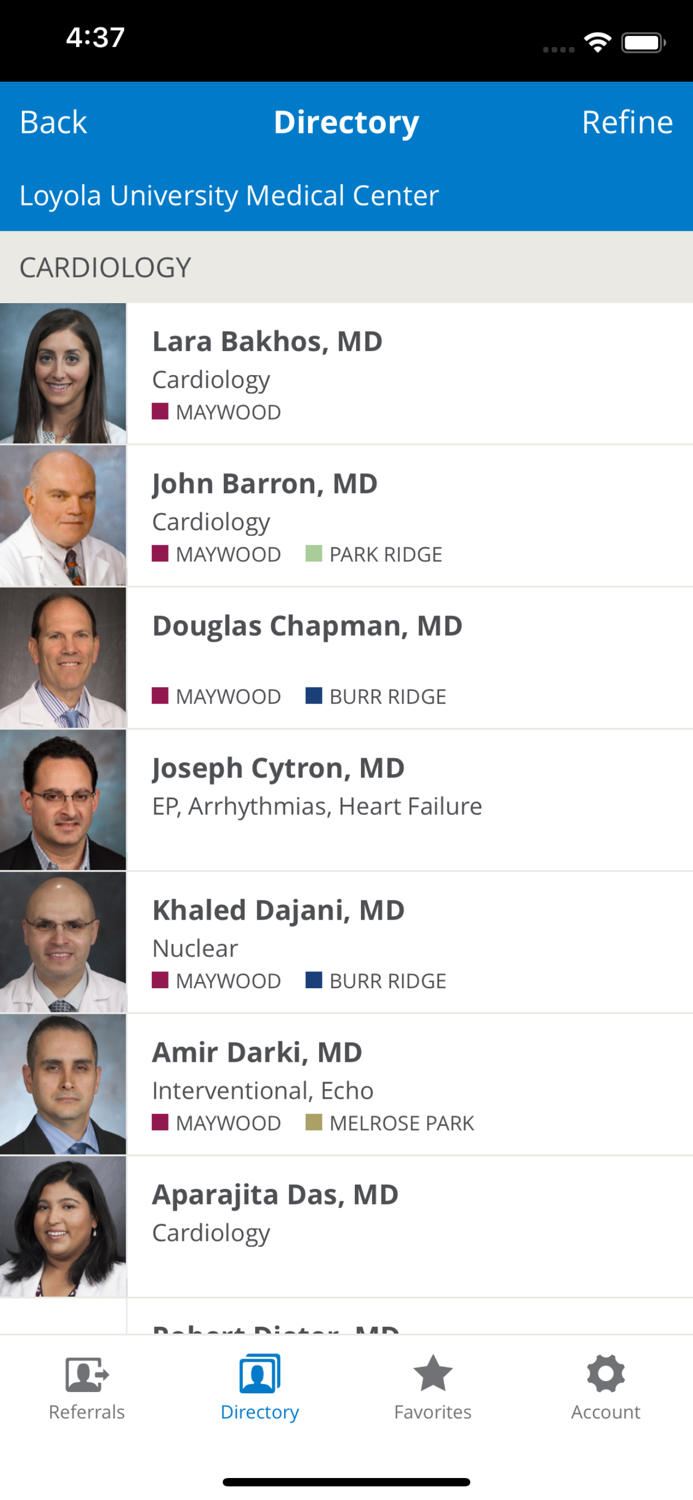 Loyola Physician Partners App