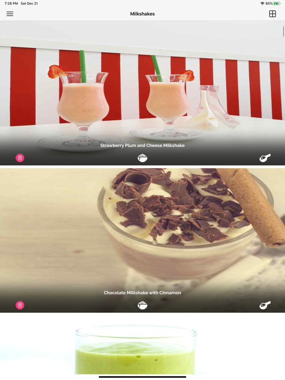 Screenshot #5 pour Milkshake Recipes