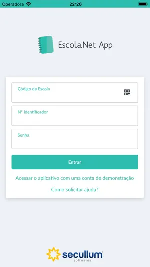 Secullum Escola App screenshot 1