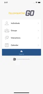 FellowshipOne Go screenshot #1 for iPhone