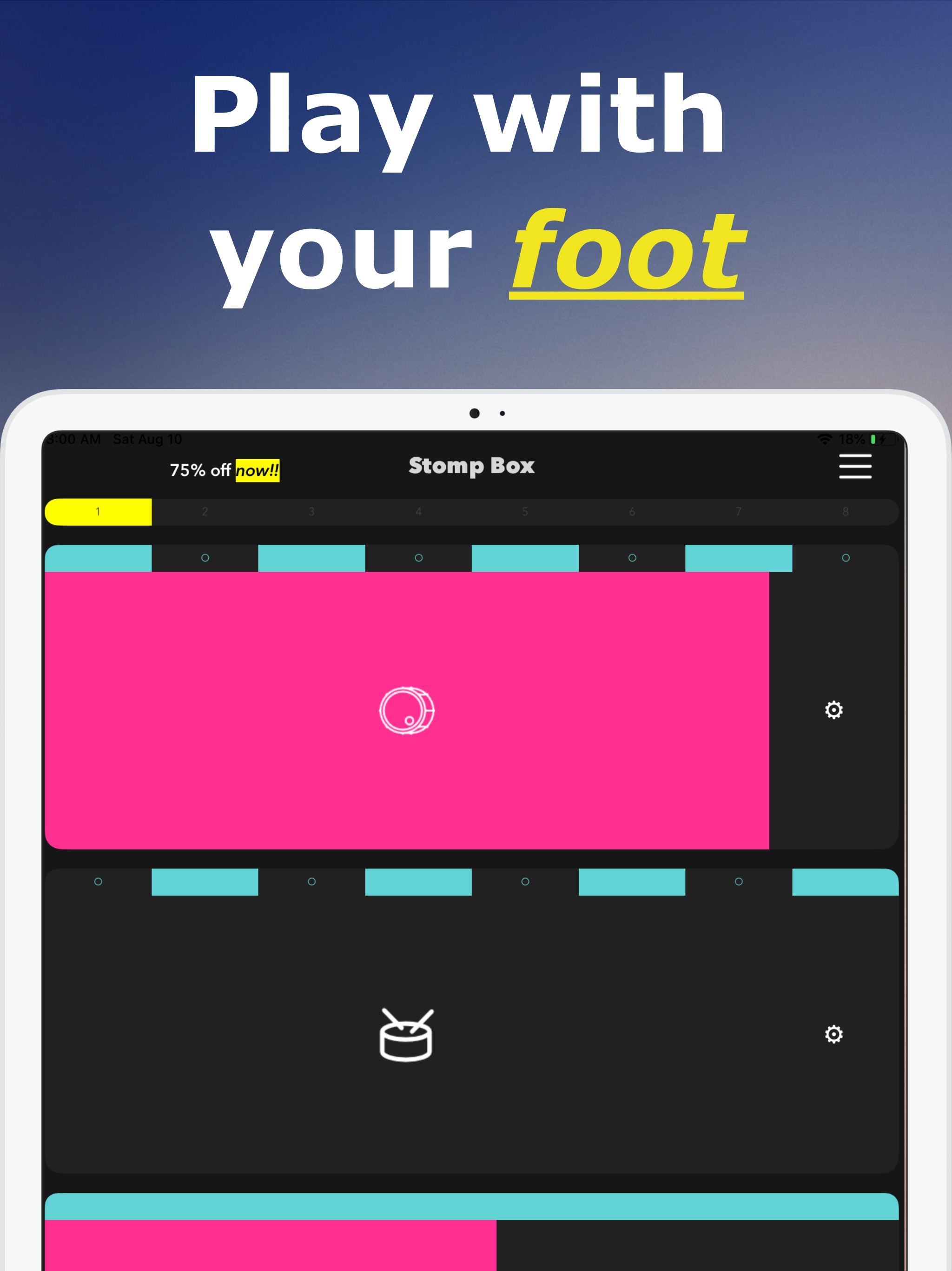Stomp Box Drums for Guitars screenshot 5