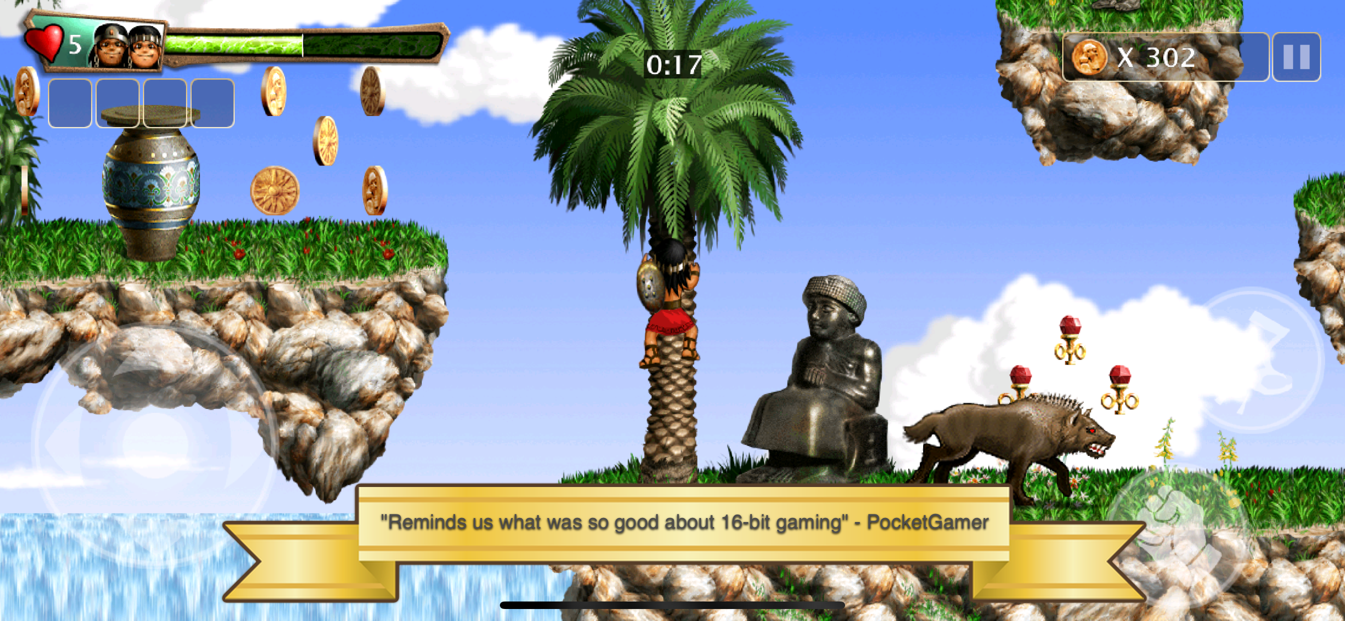 Babylonian Twins Platformer