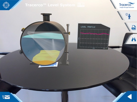 Tracerco™ Insight through AR iPad screenshot 1 - Business app