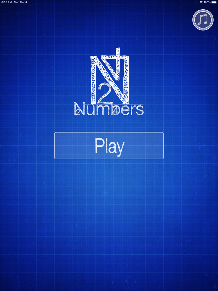 Numbers puzzle - School game