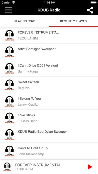 KDUB Radio screenshot 2