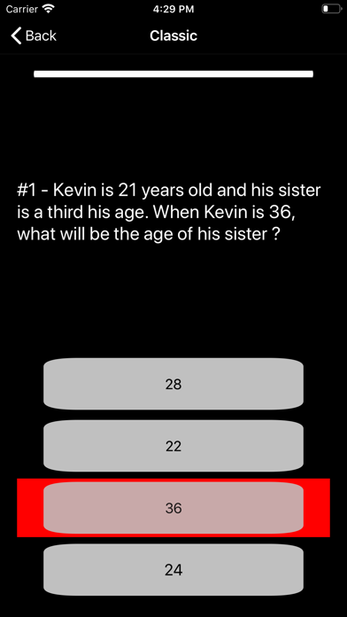 Screenshot #3 pour Test Brain: IQ Test