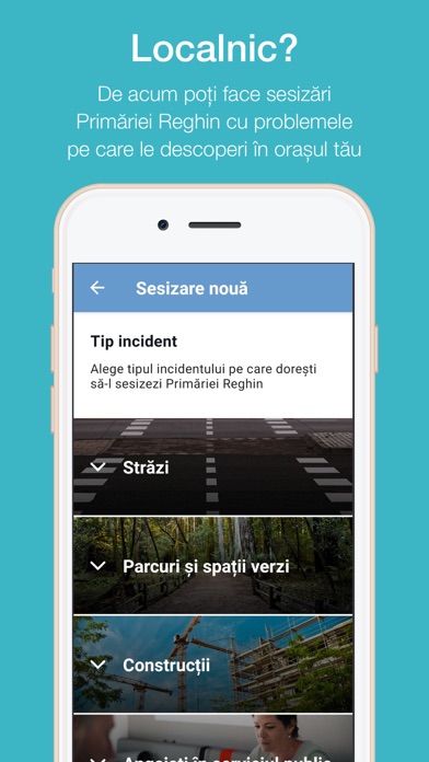Reghin City App Screenshot