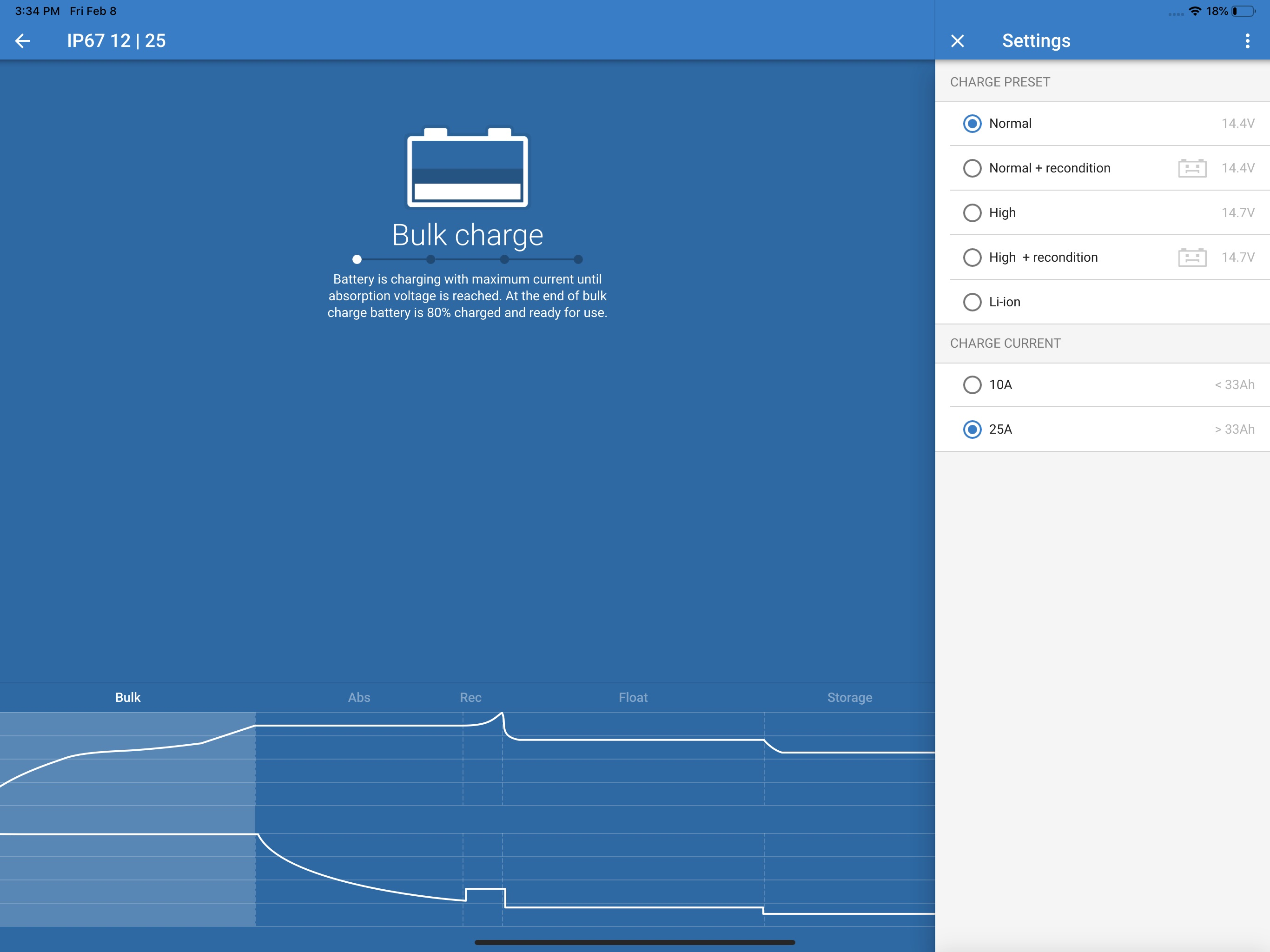 VictronConnect screenshot 16