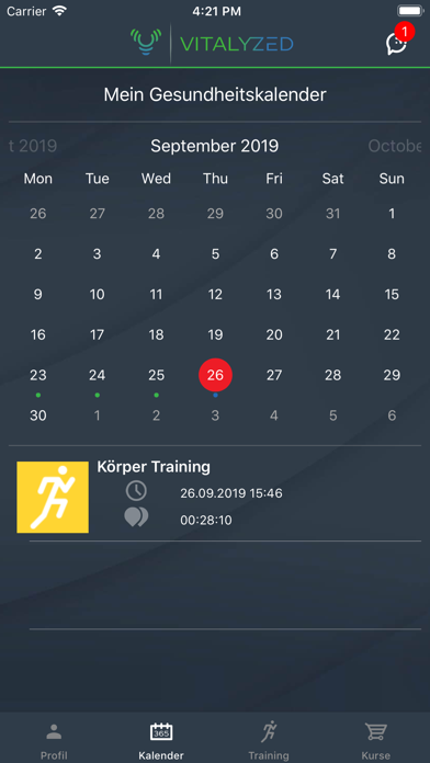 Screenshot #2 pour Vitalyzed Health App