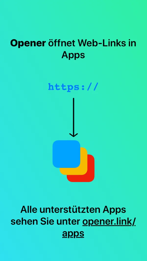 Opener ‒ open links in apps Screenshot 1