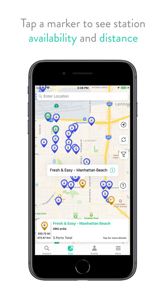 #5. ChargeHub EV Charge Point Map (iOS) 由: Mogile Technologies