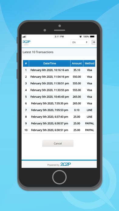 App screenshot