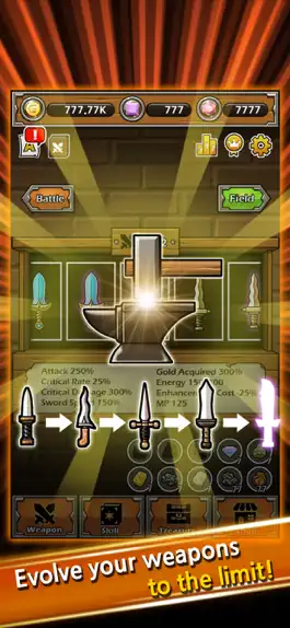 Game screenshot Blade Crafter - Idle Tycoon apk