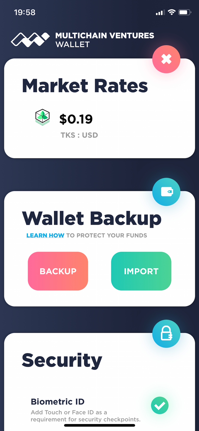 Multichain Ventures Wallet