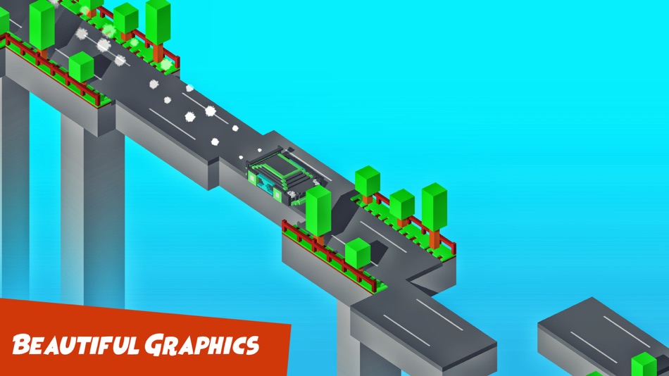 #1. Crossy Bridge Blocky Game (iOS) 由: Mir Hamza Hasan
