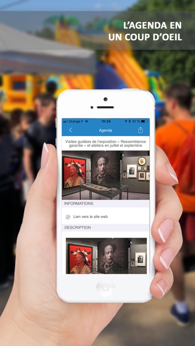 Bièvres, l'appli Screenshot