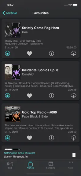 Game screenshot Threshold.fm apk