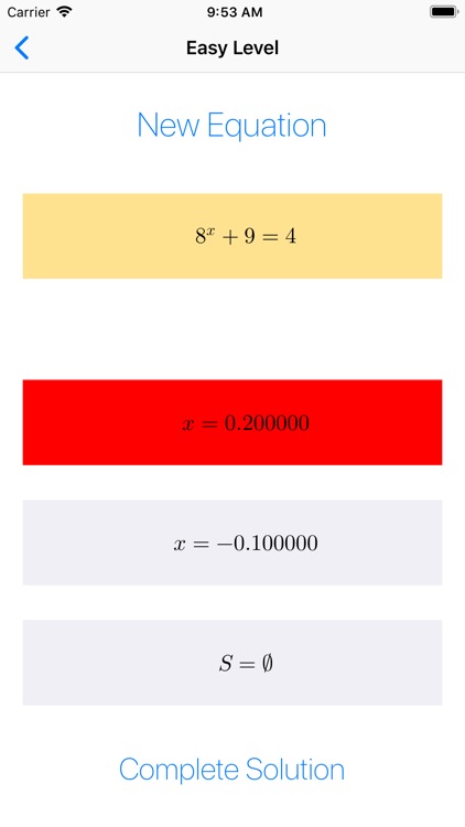 Exponential Equations   ++