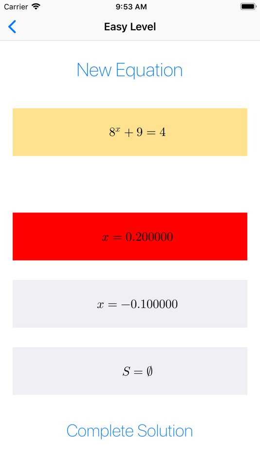 #3. Exponential Equations ++ (iOS) 由: Francesco Grassi