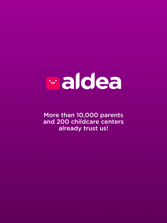 Aldea: Child care management iPad screenshot 5 - Education app