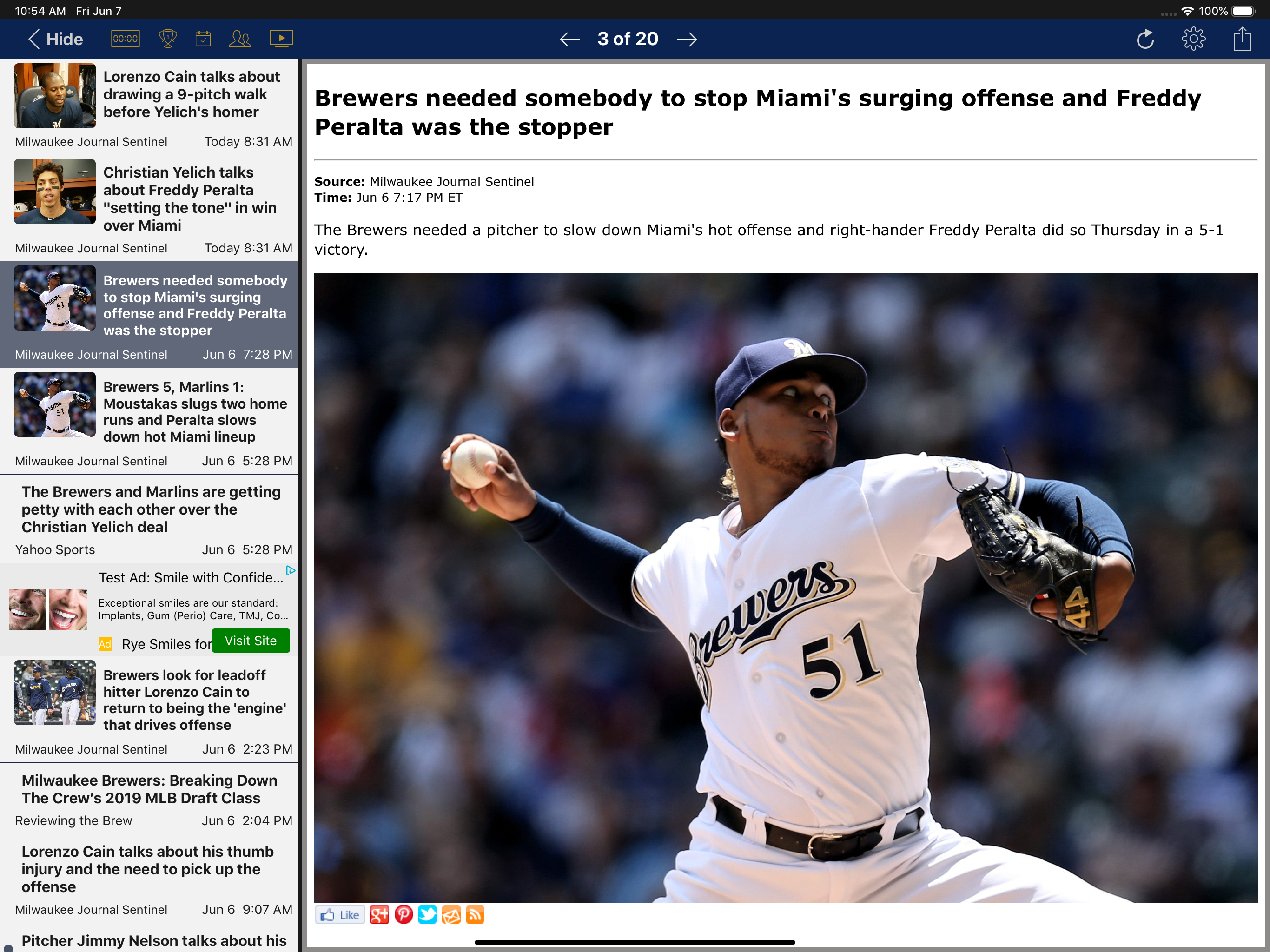 Baseball News - MLB edition screenshot 9