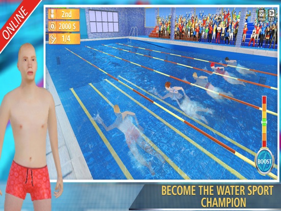 Screenshot #4 pour Swimming Contest Online
