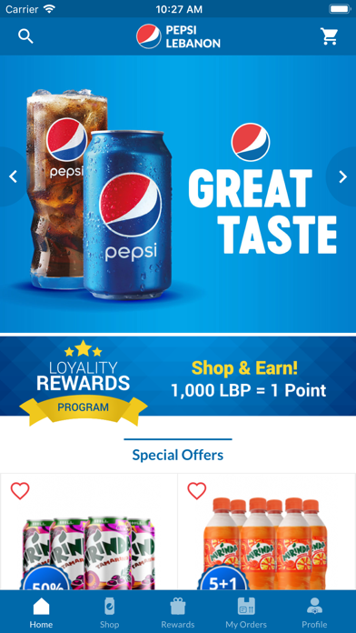 Pepsi Lebanon screenshot 2