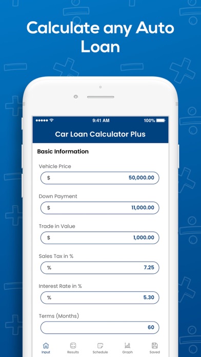 Car Loan Calculator Plus Screenshot