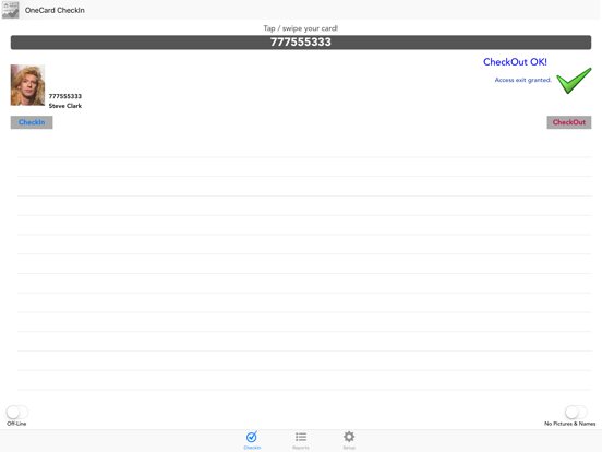 Screenshot #6 pour OneCard Check In