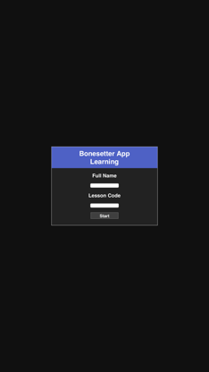 Bonesetter Learning screenshot 1
