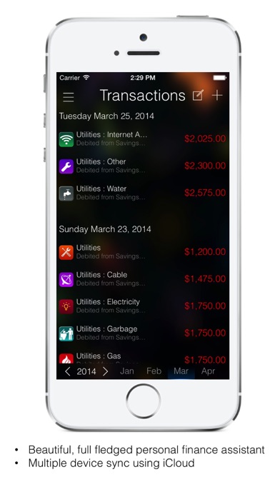 Expense Nova Pro : Home Budgetのおすすめ画像1