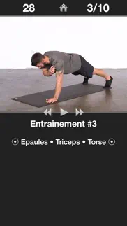 exercices quotidien bras iPhone Captures Décran 1