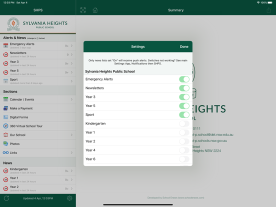 Screenshot #5 pour Sylvania Heights Public School