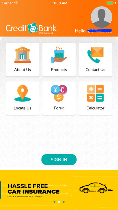 How to cancel & delete Credit Bank CB Konnect from iphone & ipad 1