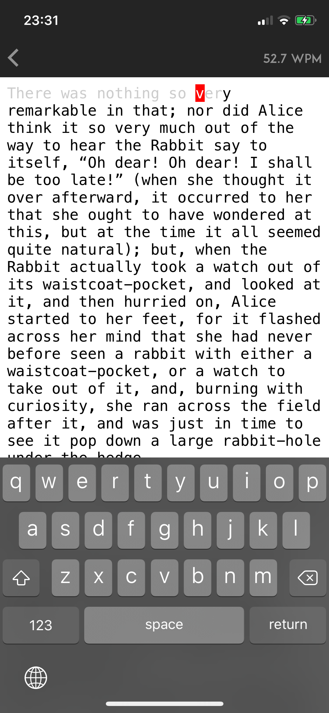Speed Type – Keyboard Trainer screenshot 2