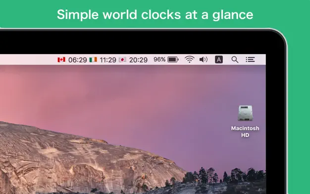 Times 世界时钟应用截图