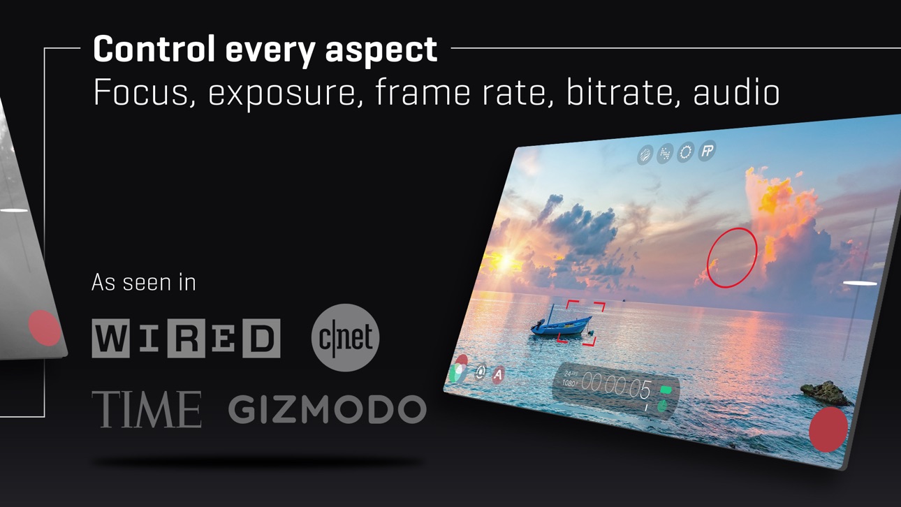 FiLMiC Pro－Video Camera screenshot 6 - iOS app interface