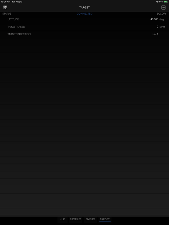 Applied Ballistics Connect iPad screenshot 4 - Sports app