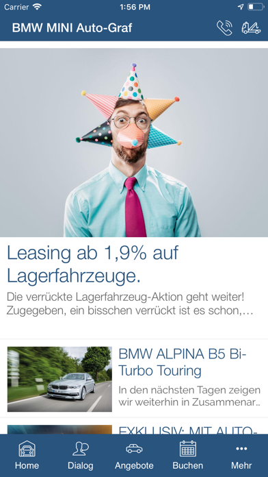BMW Haus & MINI Pav. Auto-Graf Screenshot