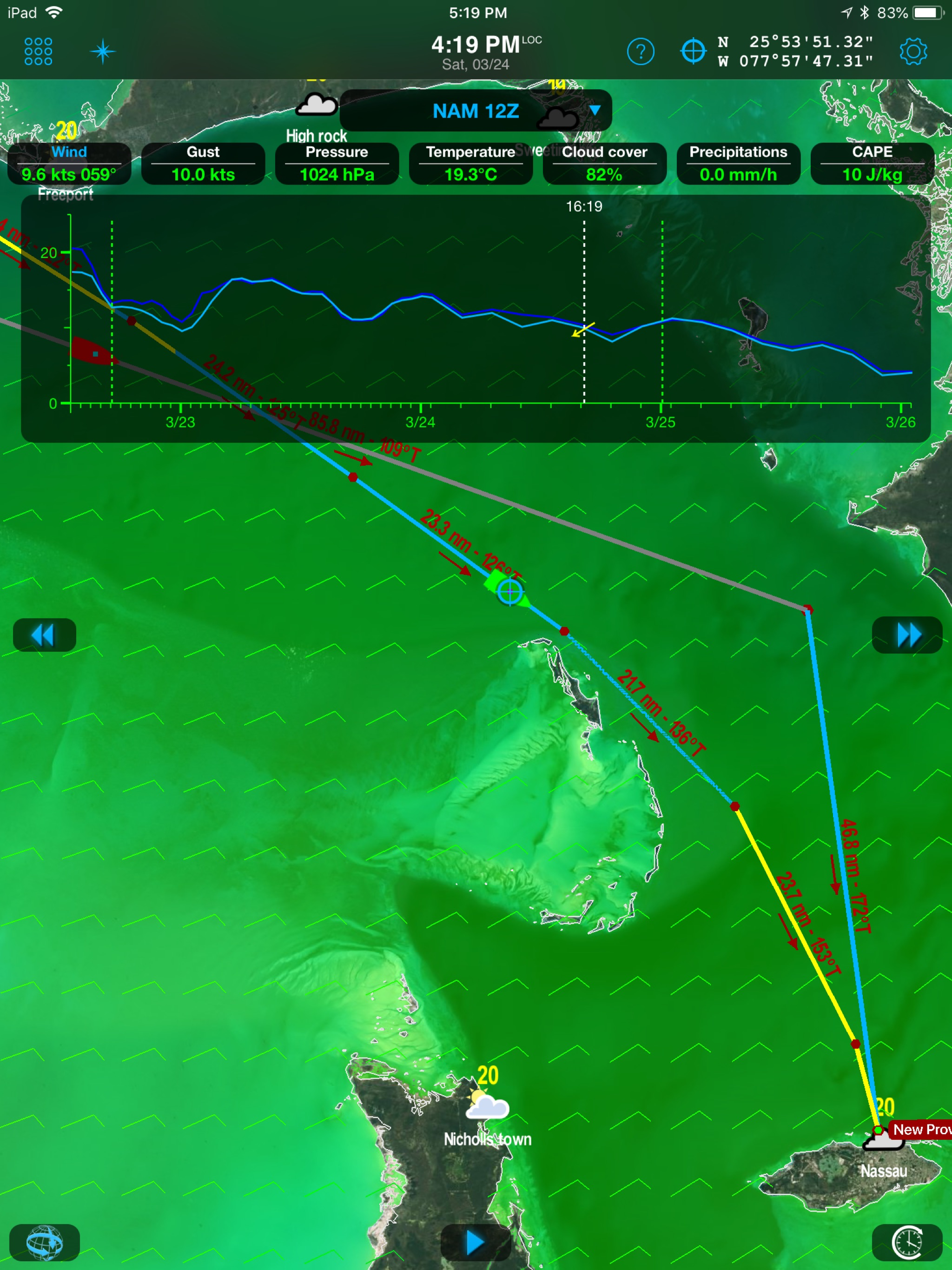 Weather4D Routing