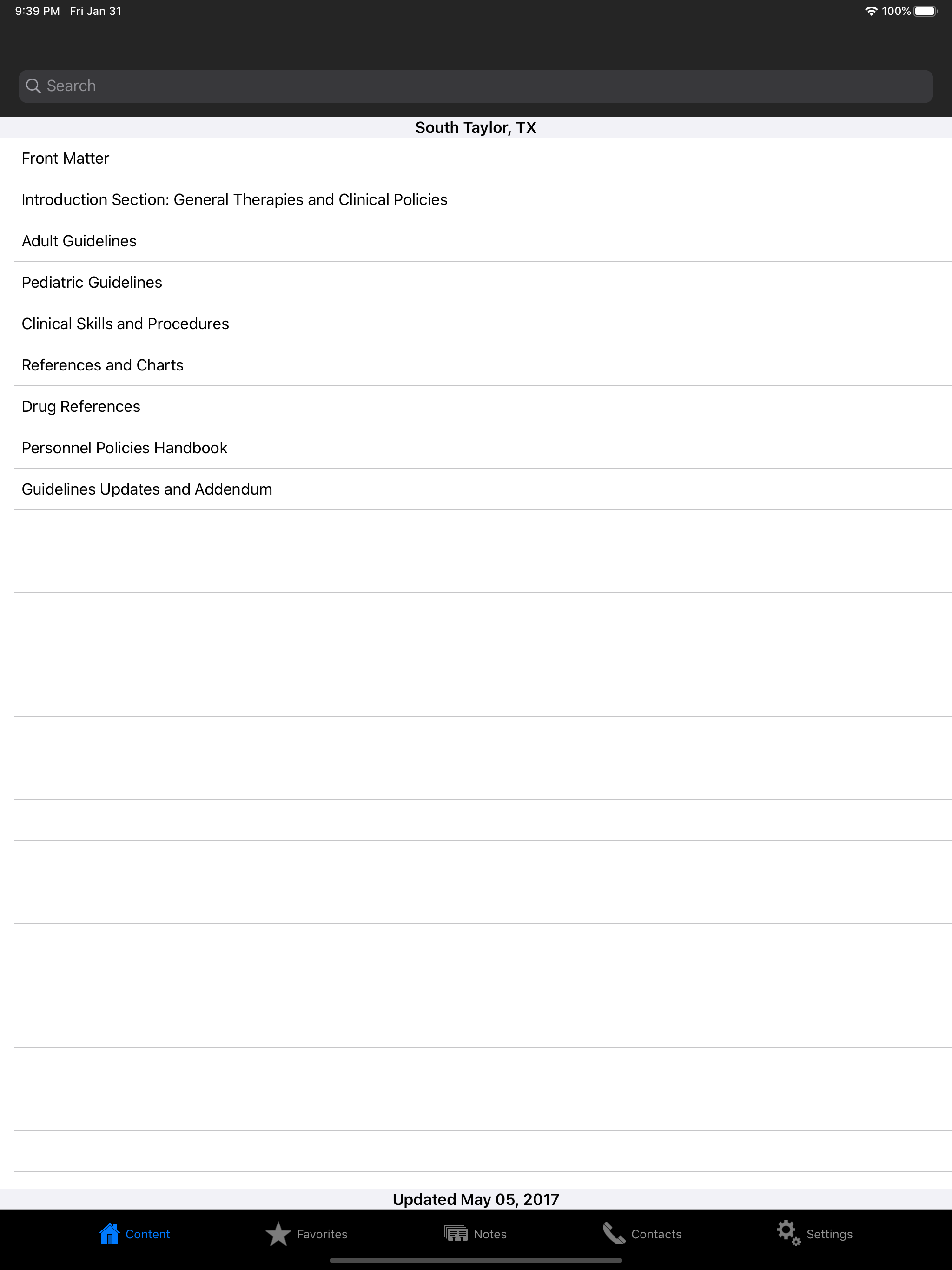 Taylor County EMS Guidelines