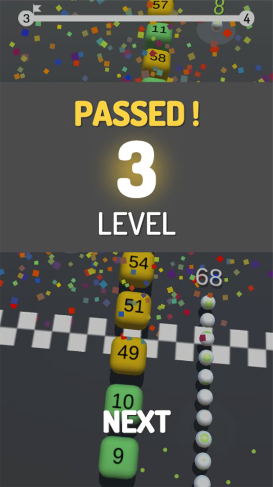 #1. 3D Snake Balls vs Block (iOS) 来自: Chengdu Qiying Science and Technology Co., Ltd.