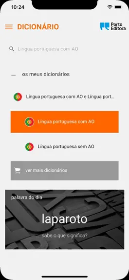 Game screenshot Dicionário Porto Editora mod apk