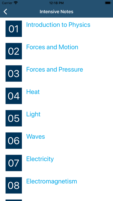 Screenshot #3 pour Fast Revision – SPM syllabus