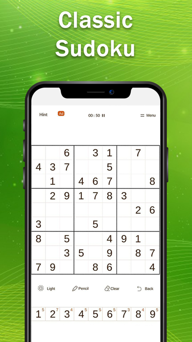 Sudoku - Offline Classic Game Screenshot