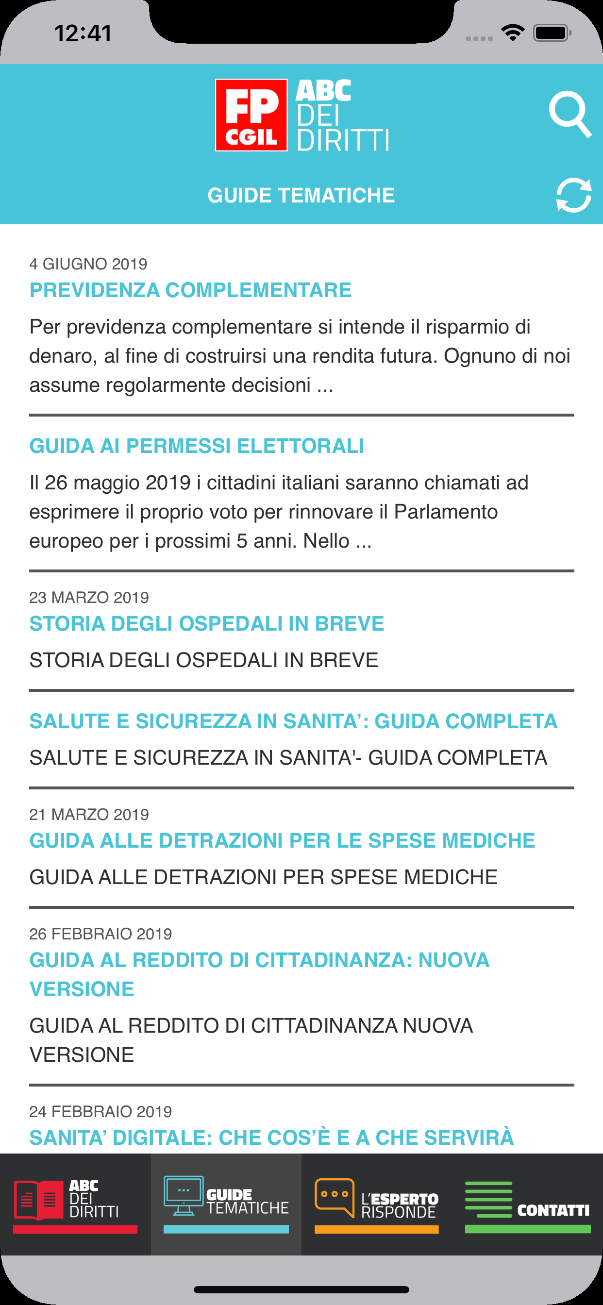 ABC dei Diritti FP CGIL
