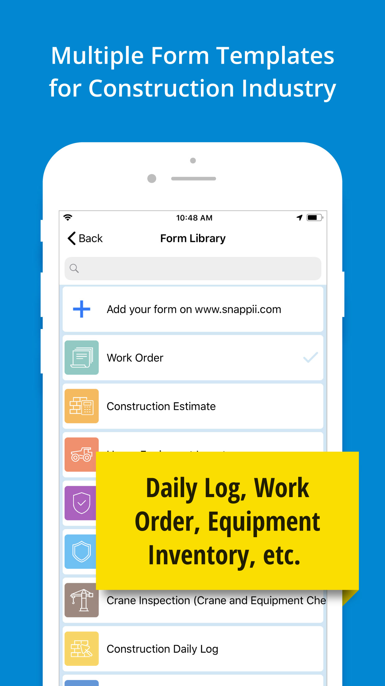Construction Forms screenshot 3